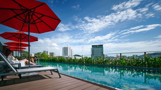 Outdoor Saltwater Swimming Pool